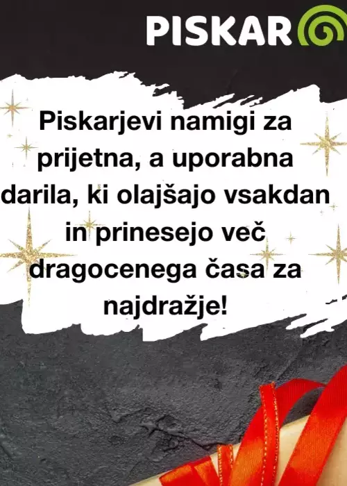 Piskarjevi namigi za pozorna darila