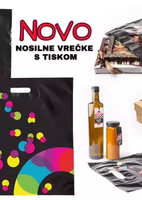 Nosilne vrečke s tiskom